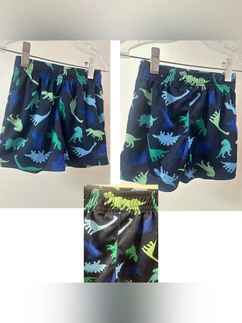 Children’s Place Baby Boys Quick Dry Mesh Active Shorts - 6 pack